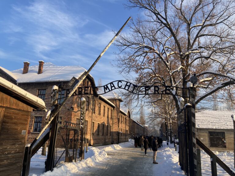 Visite du camp Auschwitz avec la région IDF pour les 1ères MELEC